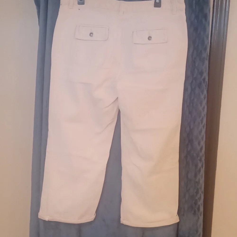 Liz Claiborne ankle canvas jeans - Picture 2 of 8